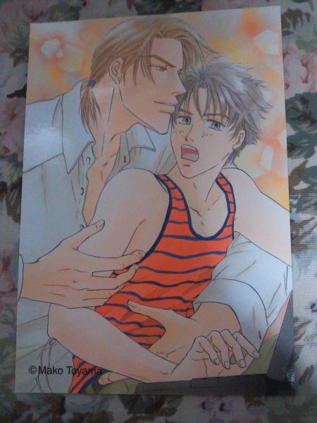 非売品★BL杜山まこ「ネットワークでつかまえて」リーフノベルズポストカード拍卖