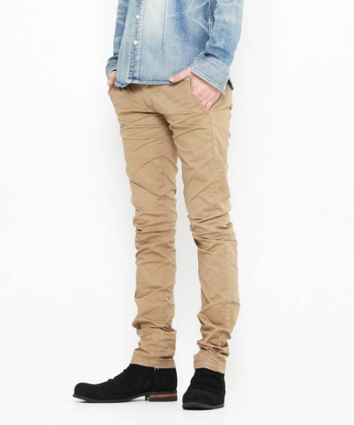 新品未使用MLB226 w48日本製Made in Japan【Murder Licenseストレッチバナナチノパンツベージュ】【Black by VANQUISH 】メンズ 紳士拍卖