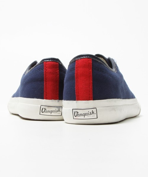 新品28cm【VANQUISHヒールラインキャンバススニーカーVSH158 】拍卖
