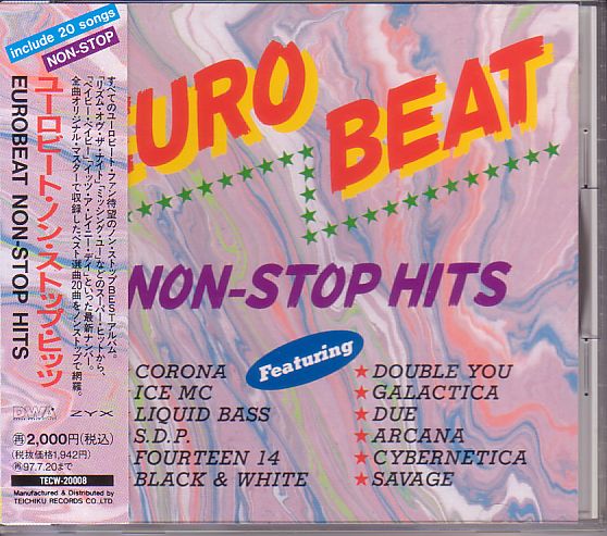 ユーロビート オムニバスCD/ユーロビート・ノン・ストップ・ヒッツ 1995年 日本盤 廃盤拍卖