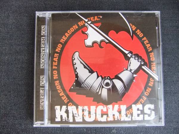 CDアルバム-3 KNUCKLES NO REASON,NO FEAR 帯付き拍卖