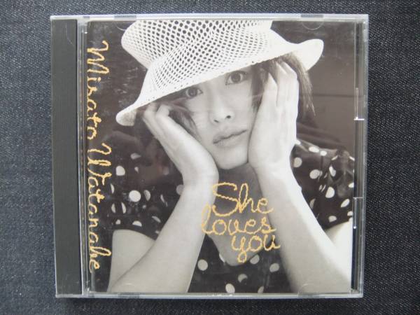 CDアルバム-2 渡辺美里 She loves you 帯付き拍卖