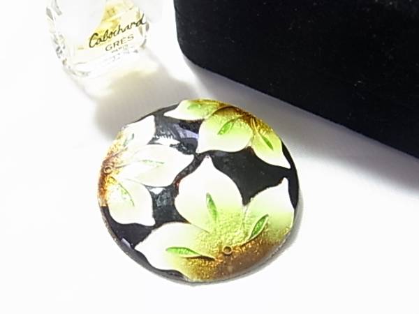 シックな大人デザイン●お花模様 落ち着き感のあるブローチ△拍卖