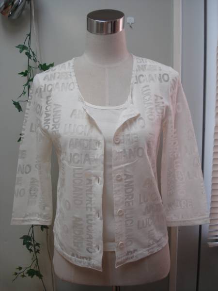 未使用*アンドレルチアーノ シャツ アンサンブル M 定価12,000円拍卖