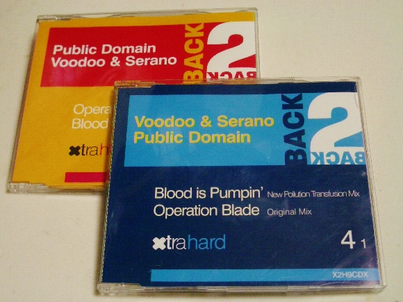 Public Domain/Voodoo & Serano「Operation Blade/Blood Is Pumpin'」2枚セット拍卖