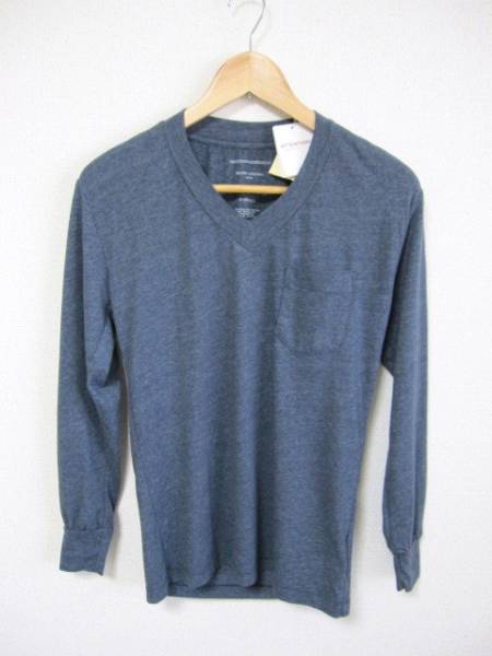 □ユナイテッドアローズ VネックロングTシャツ/メンズ・XS☆新品拍卖