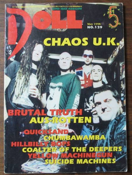 DOLL1998年5ゆらゆら帝国CHAOS UKロリモップCOTD129ROMANTIC GORILLA/BODYJAR東京ロマン楽団Oi SKALL MATES/CREEPY CRAWL/YELLOW MACHINGUN拍卖
