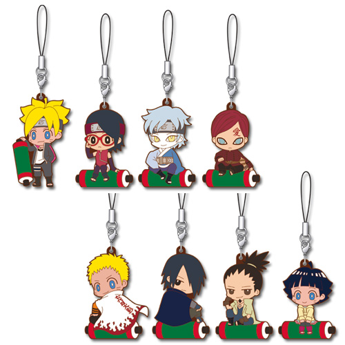 BORUTO ラバーストラップコレクション 全8種拍卖