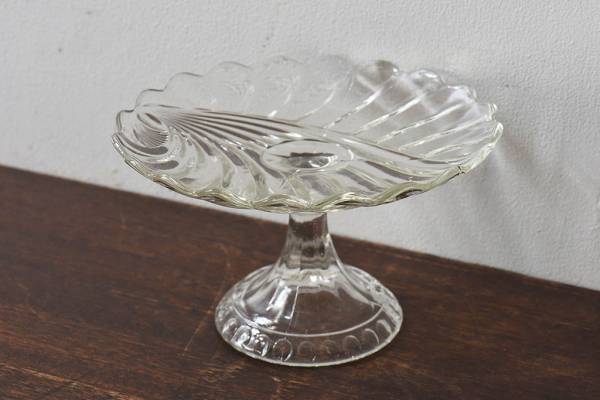 R-025476 イギリスビンテージ 美しい模様のケーキスタンド(2)拍卖