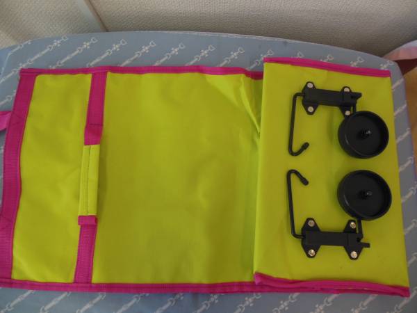 ★バッグカート ショッピングカート キャリーバッグ 折りたたみ式 蛍光 黄色☆拍卖