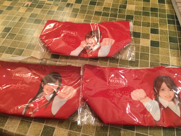 WONDAAKBオリジナルミニトートバッグ3点拍卖