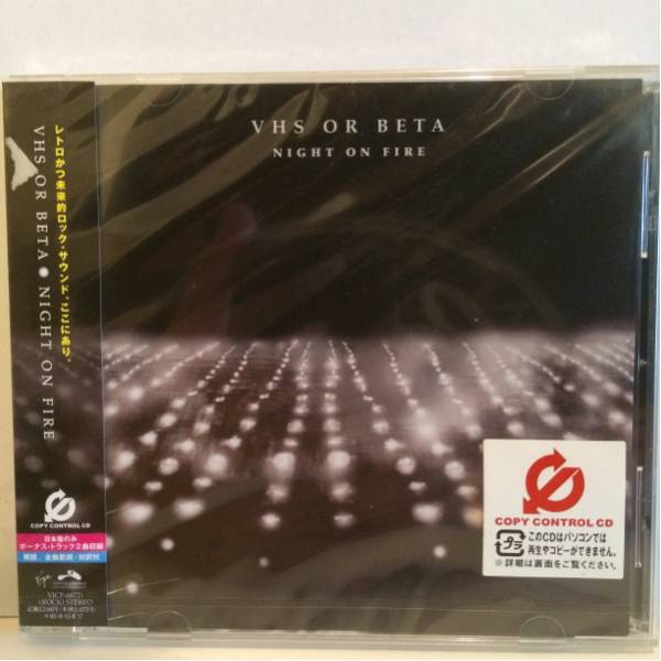 VHS OR BETA サンプル 帯付CD NIGHT ON FIRE拍卖