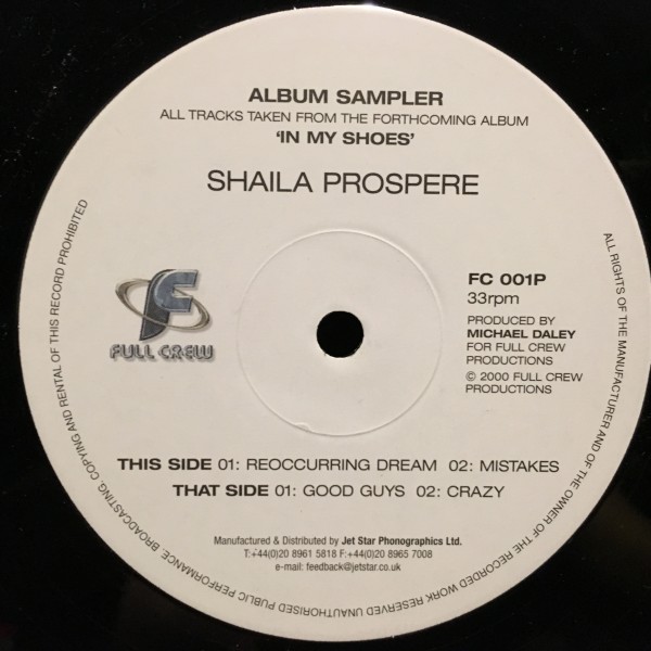 Shaila Prospere / Album Sampler拍卖