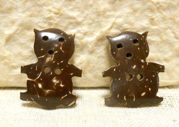 【ココナッツボタン】テディベア拍卖