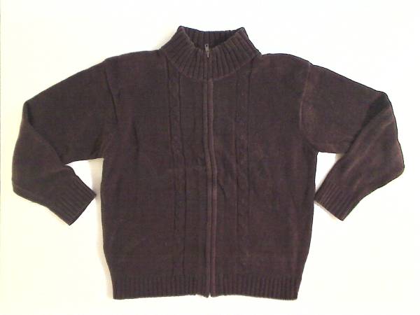 ☆【Etoul】アクリルニット ジップアップジャンパー ジャケット М拍卖