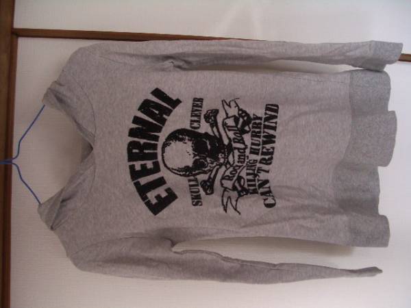 おまとめ割あり!イング ドクロパーカー グレー♪拍卖