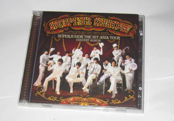 SuperJunior 1st Asia Tour Concert Album Super Show 2CD スーパージュニア 送料無料 即決 拍卖