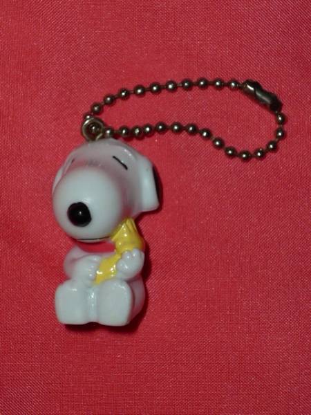 激レア!カワイイ♪ スヌーピー&ウッドストック マスコットキーチェーン☆拍卖