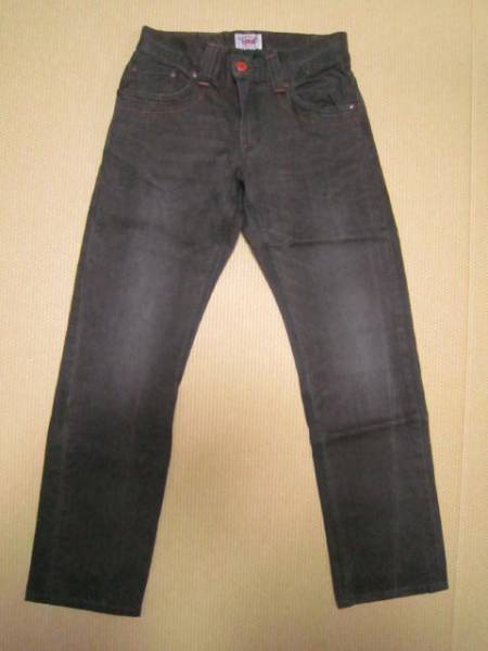 R42良品★EDWIN(エドウィン)403XVS USED加工カラージーンズ/28拍卖