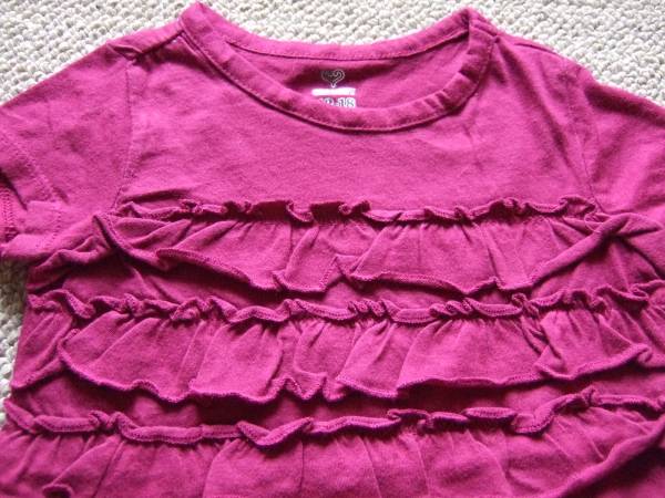 半袖Tシャツ オールドネイビー フリル USA:12-18M/74-79拍卖