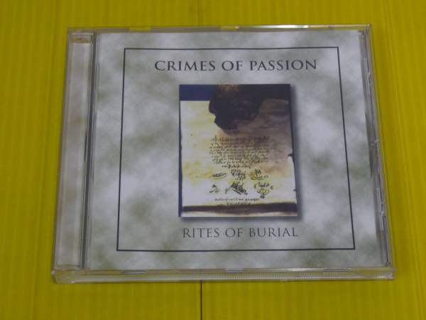【同梱可】☆彡 クライムス オブ パッション crimes of passion ◆ Rites of Burial(輸CD)☆060929☆ 5021456093397拍卖