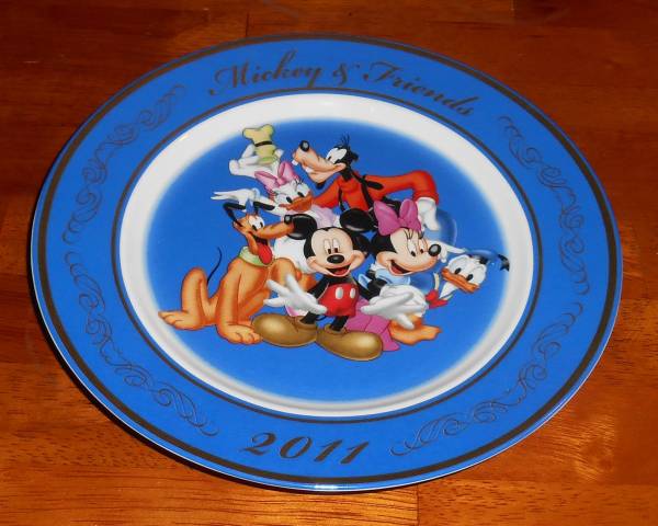 ★ディズニー ミッキーマウス プレート 皿 1枚拍卖