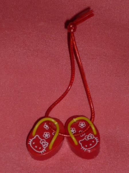 激レア!カワイイ♪1999年 サンリオ ハローキティ 下駄 ミニマスコット(非売品)拍卖