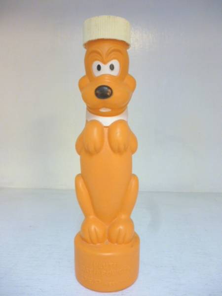 【Pluto☆プルート】パウダーボトル・シャンプーボトル☆WDP ディズニー Walt Disney Productions☆ヴィンテージ・レトロ☆Vintage拍卖