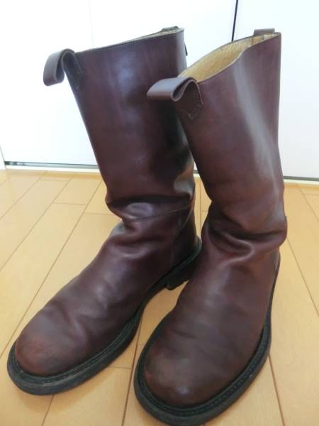 BALLY バリー レザーブーツ エンジニアブーツ 革靴 茶拍卖