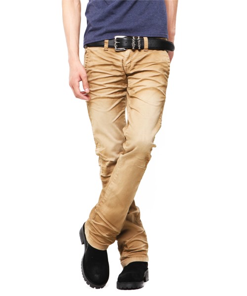 新品未使用MLB209 w42日本製Made in Japan【MURDER LICENSEソリッドブラストストレッチシューカットチノパンツベージュ】Black by VANQUISH拍卖