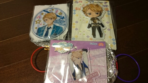 a あんさんぶるスターズ! クリアストラップ 鳴上嵐3点セット r拍卖