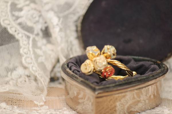 ★新入荷★♪5ローズモチーフリング(ゴールド)入手困難♪拍卖