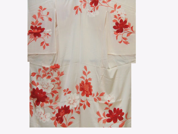 コロナ緊急放出期限限定東京老舗染め屋の濡れ描き本友禅振袖 未仕立品 拍卖