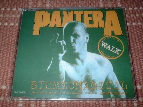 【貴重】パンテラ『WALK(BIOMECHANICAL)』廃盤シングル拍卖