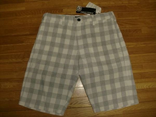 ■新品!JUNGLESTORM(ジャングルストーム)麻混ハーフパンツ・M■拍卖