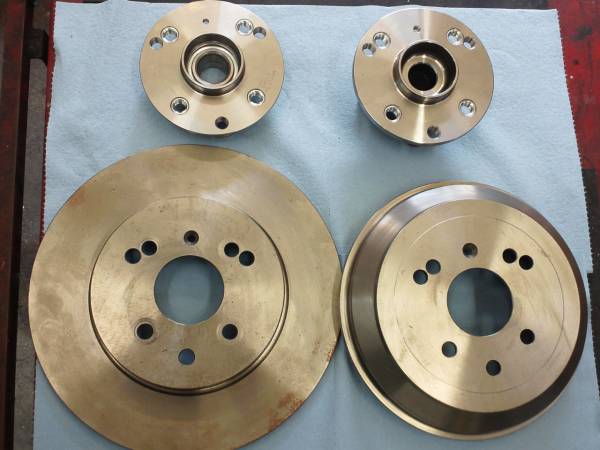 スマートKに朗報!4穴PCD100取付用前後ハブ加工委託 メネジ仕様451も可能です拍卖