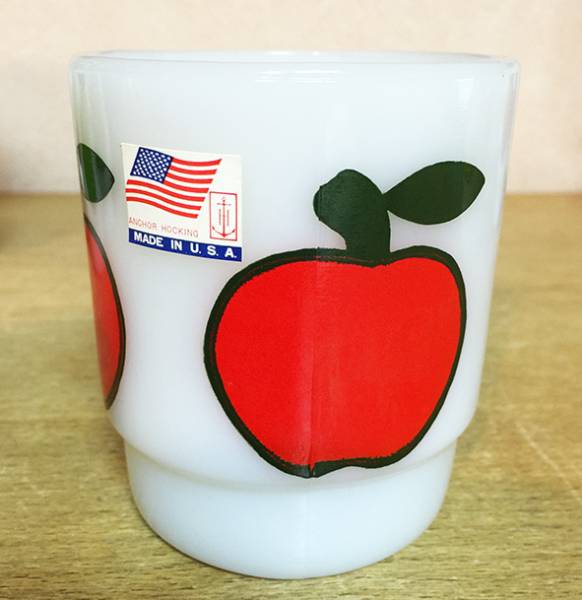 未使用 FireKing スーパーフルーツ アップル拍卖