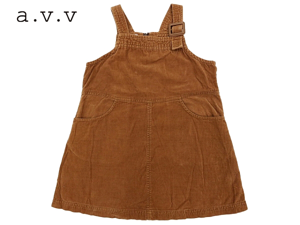 KO313★送料無料★avv アーベーベー★秋冬ジャンパースカート100拍卖