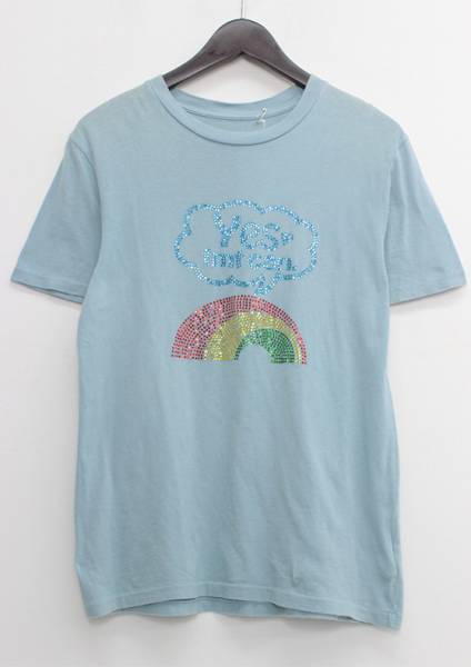 TMT レインボーラインストーン Tシャツ M エム カットソー拍卖