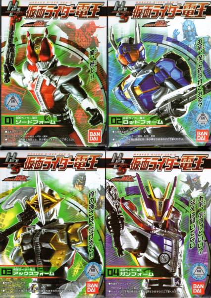 HDS仮面ライダー電王1 全4種 新品未開封拍卖