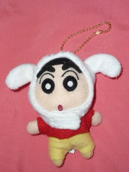 激レア!カワイイ♪着ぐるみ クレヨンしんちゃん ぬいぐるみキーチェーン拍卖