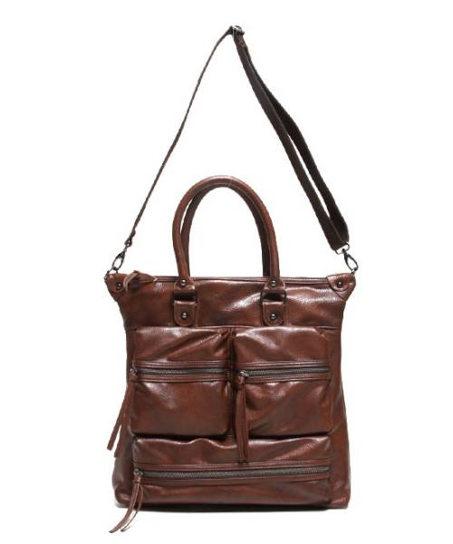 新品【VANQUISH】 VCTO real トートバッグ VTB057 ブラウン拍卖