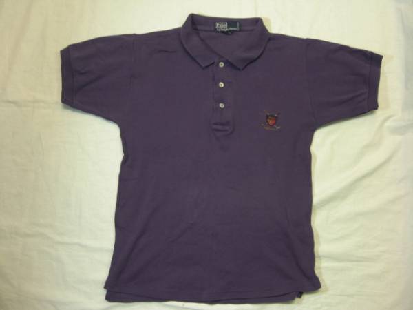 ポロラルフローレン ポロシャツ 紫 M拍卖