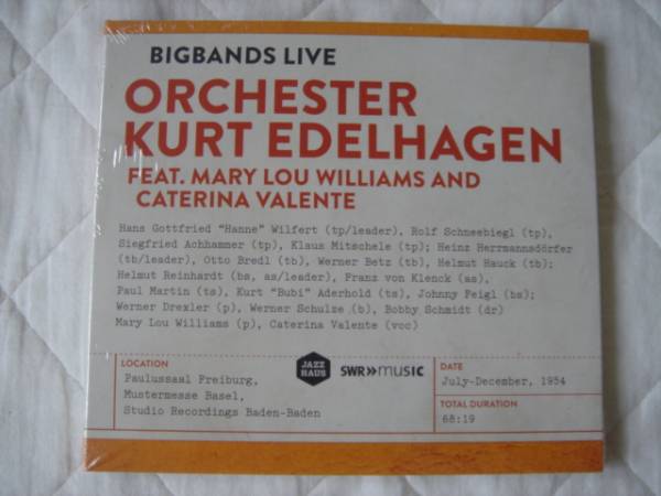 クルト・エーデルハーゲン★ビッグ・バンド・ライヴ拍卖