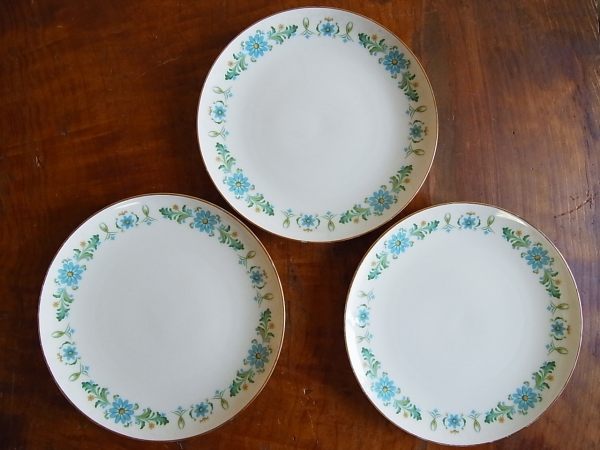 Nittoroyal Ivory RC Japan平皿 3枚セット/陶器 食器 ノリタケ プレート拍卖