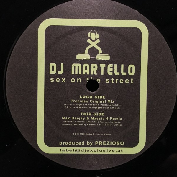 DJ Martello / Sex On The Street拍卖