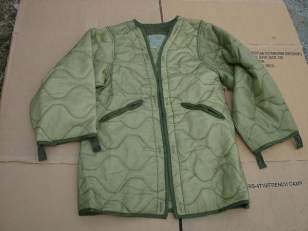 アメリカ製 USA 米軍実物M65 ナイトパーカーライナーM 未使用拍卖