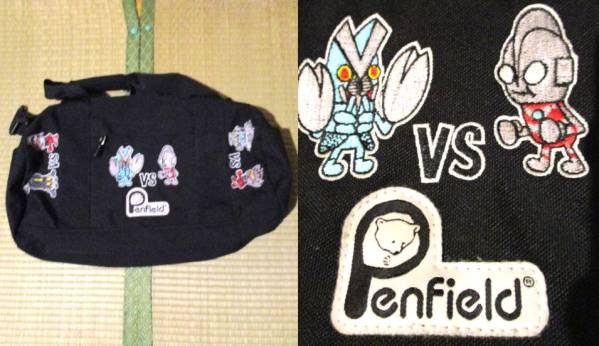子供も喜ぶ Penfield ウルトラマン コラボ 刺繍 バッグ拍卖