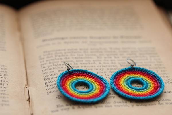 ◆新入荷◆レゲエ風ラスターカラーカギ針ピアス拍卖