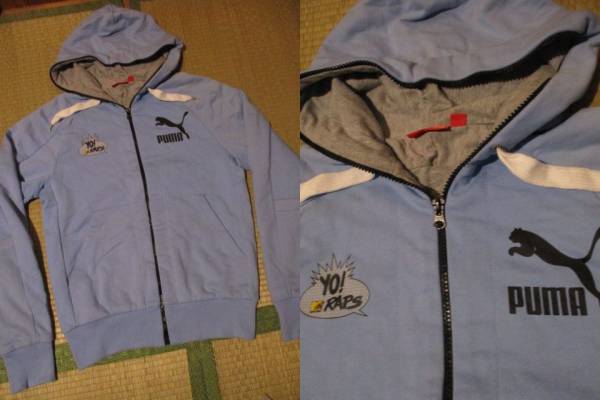 激レア PUMA Mtv コラボ 水色 フード パーカー Sサイズ スウェット 即決あり 希少 早い者勝ち プーマ拍卖